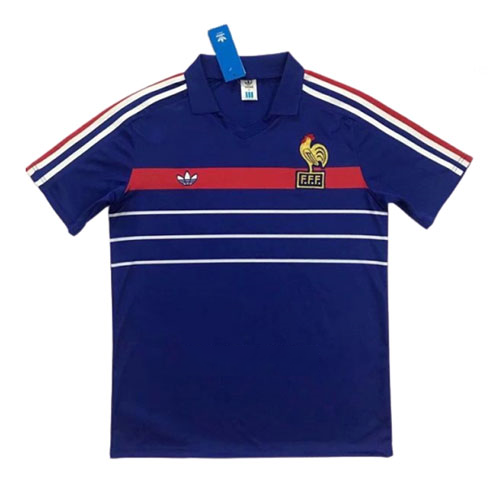 Thailandia Maglia Francia Home Retro 1984 1986